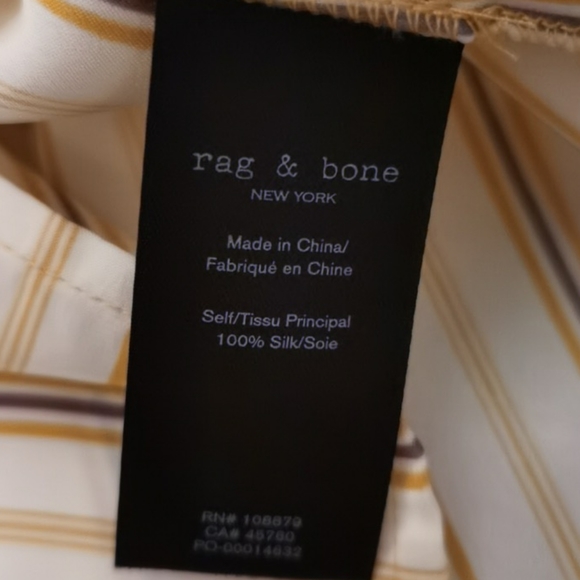 NWT Rag & Bone Felix Silk Skirt 2